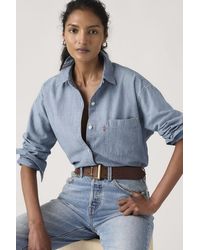Levi's - Harlie Boyfriend Shirt 001Hm-0021 - Lyst