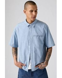 Levi's - Camicia Accorciata Zandt A Maniche Corte - Lyst