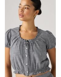 Levi's - Chiara Short Sleeve Blouse - Lyst