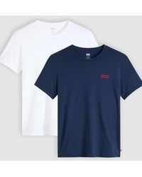 Levi's - Camiseta Gráfica De Cuello Redondo: Paquete De 2 - Lyst
