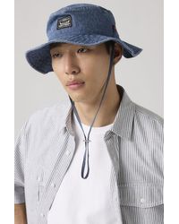 Levi's - Bay Drawstring Bucket Hat - Lyst