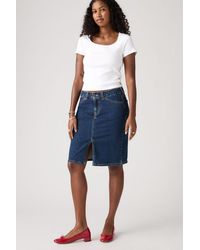 Levi's - Low Midi Skirt - Lyst