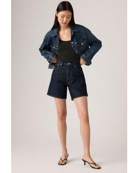 Levi's - High Rise Baggy Shorts - Lyst