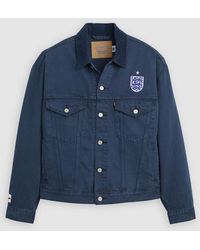Levi's - England Football Type Iii Trucker Jacket - Lyst