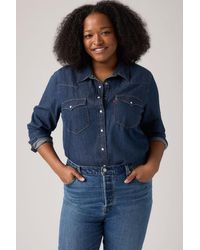 Levi's - Essential Western Shirt (Plus Size) - Lyst