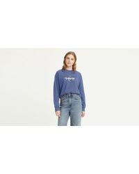 Levi's - Graphic Standard Sweatshirt Met Ronde Hals - Lyst