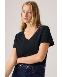 Levi's - Favorite Cotton V Neck Tee - Lyst