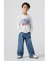 Levi's - T Shirt Canyon A Maniche Lunghe Per Ragazzi - Lyst