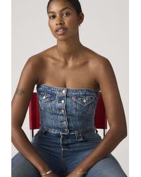 Levi's - Denim Tube Lightweight Top - Lyst