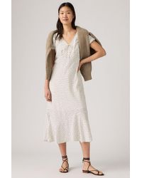 Levi's - Lira Short Sleeve Midi Dress - Lyst