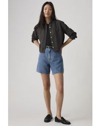 Levi's - High Rise Baggy Lightweight Shorts - Lyst