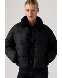 Levi's - Palmer Sherpa Puffer Jacket - Lyst