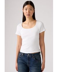 Levi's - Essential Square Neck Tee - Lyst