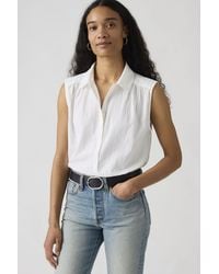 Levi's - Londyn Short Sleeve Popover Top - Lyst