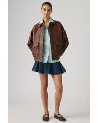 Levi's - Godet Mini Lightweight Skirt - Lyst