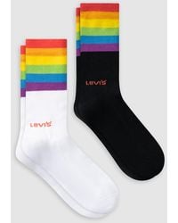 Levi's - Regular Cut Pride Socks 2 Pack - Lyst