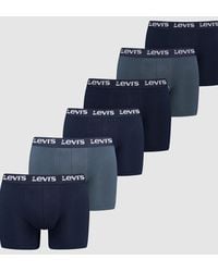Levi's - Repeat Logo Boxer Brief 6 Pack - Lyst