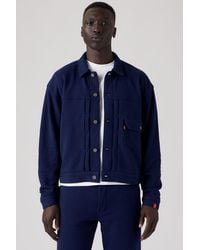 Levi's - X Beams X Loopwheeler Super Wide Type I Jacket - Lyst