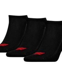 Levi's - Low Cut Batwing Logo Recycled Cotton Socks 3 Pack - Lyst