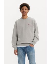 Levi's - Classic Housemark Crewneck Sweatshirt - Lyst