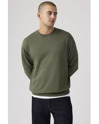 Levi's - Authentic Sweatshirt Met Ronde Hals - Lyst