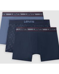 Levi's - Denim Boxer Brief 3 Pack - Lyst