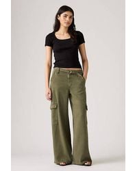 Levi's - Pantaloni Cargo Baggy Modello Dad - Lyst
