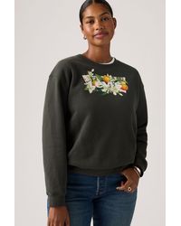 Levi's - Graphic Everyday Sweatshirt Met Ronde Hals - Lyst