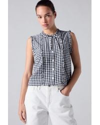 Levi's - Shelby Sleeveless Slim Blouse - Lyst