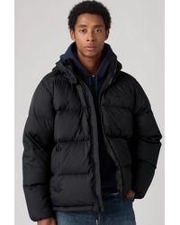Levi's - Rockwell Hooded Puffer - Lyst