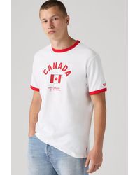 Levi's - T Shirt Ringer Canada - Lyst