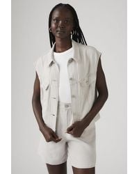 Levi's - Shrunken '90S Linen Vest - Lyst