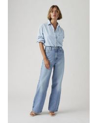 Levi's - High Waisted Straight Jeans - Lyst