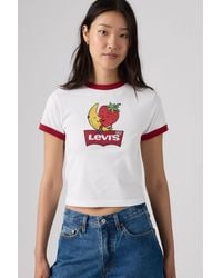 Levi's - X Sky High Farm Goods Baby Ringer Tee - Lyst