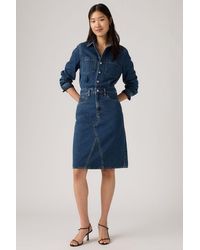 Levi's - A Line Western Dress - Lyst