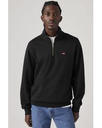 Levi's - Original Housemark Quarter Zip Pullover - Lyst