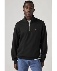 Levi's - Original Housemark Quarter Zip Pullover - Lyst