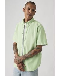 Levi's - Camicia Authentic Button Down A Manica Corta - Lyst
