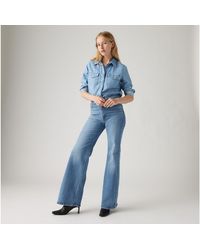 Levi's - Ribcage Bell Jeans - Lyst