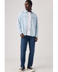Levi's - 502 Taper Linen+ Denim Jeans - Lyst