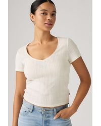 Levi's - Top De Manga Corta Sweetie - Lyst