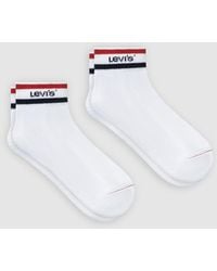 Levi's - Mid Cut Sport Socks 2 Pack - Lyst