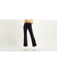 Levi's Ribcage Bootcut Jeans Negro
