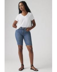 Levi's - Shaping Bermuda Shorts - Lyst