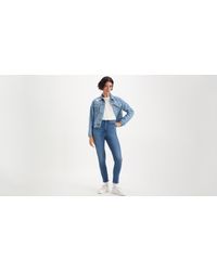 Levi's - Retro High Skinny Jeans Blue - Lyst