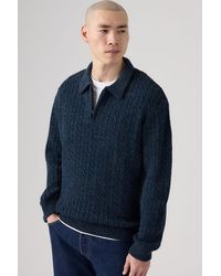 Levi's - Mason Collared Quarter Zip - Lyst