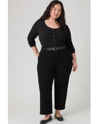 Levi's - Ribcage Straight Ankle Jeans (Plus Size) - Lyst