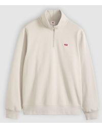 Levi's - Housemark Trui Met Kwartrits - Lyst