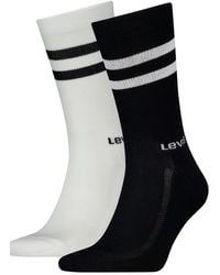 Levi's - Regular Cut Sport Stripe Socks 2 Pack - Lyst