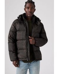 Levi's - Rockwell Hooded Puffer - Lyst